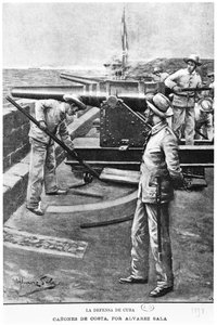 الدفاع عن كوبا ، 1898 بواسطة الفاريز سالا